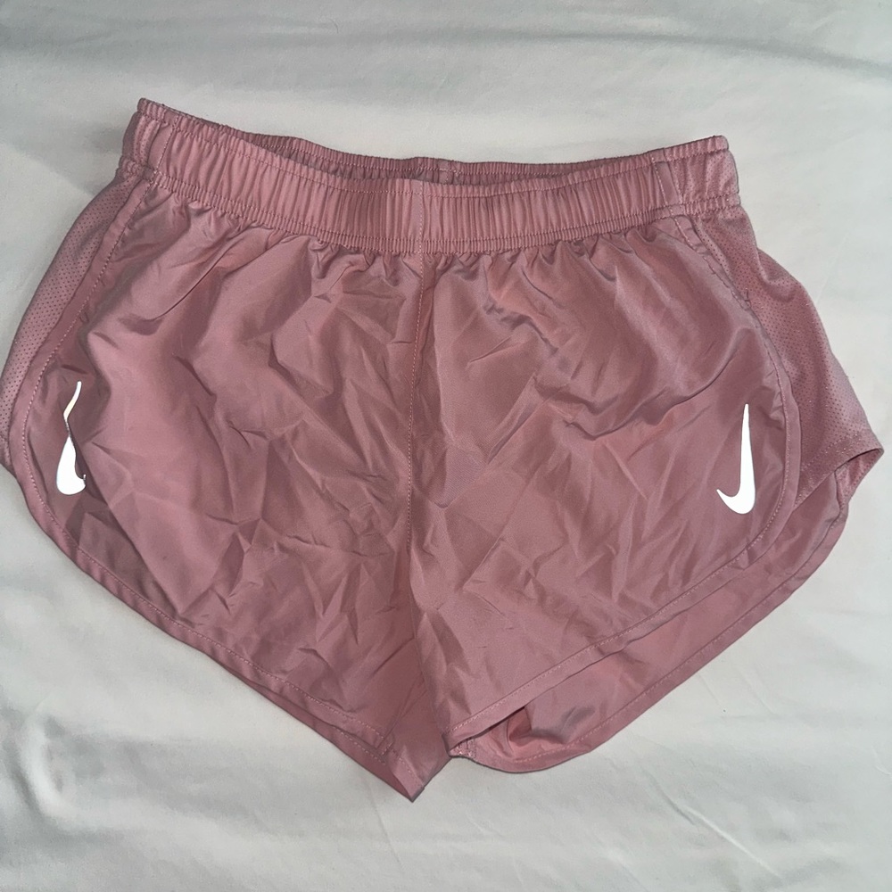 Nike Pink Athletic Shorts Lightweight Breathable